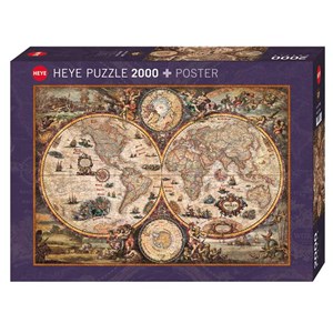 Heye (29666) - Rajko Zigic: "Vintage World" - 2000 pieces puzzle