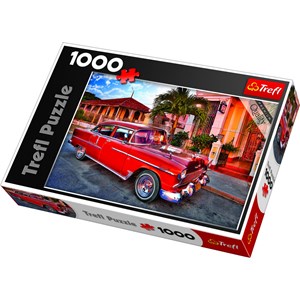 Trefl (103540) - "Chevrolet Bel Air Oldtimer, Cuba" - 1000 pieces puzzle