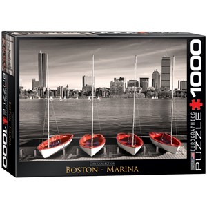 Eurographics (6000-0661) - "Boston Marina" - 1000 pieces puzzle