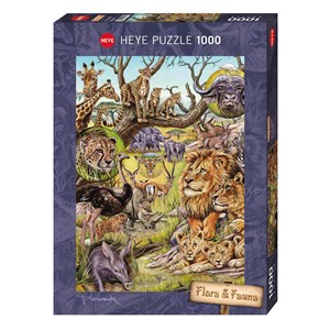 Heye (29661) - M. Wieczorek: "Savannah" - 1000 pieces puzzle