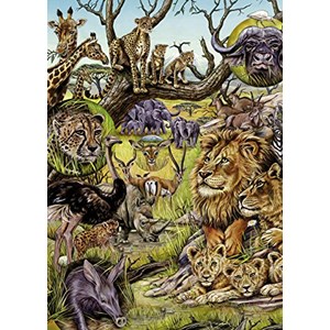 Heye (29661) - M. Wieczorek: "Savannah" - 1000 pieces puzzle