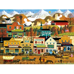 Buffalo Games (11446) - Charles Wysocki: "Pete's Gambling Hall" - 1000 pieces puzzle