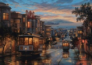Anatolian (PER4531) - "Cable Car Heaven" - 1500 pieces puzzle