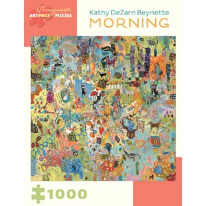 Pomegranate (AA901) - Kathy DeZarn Beynette: "Morning" - 1000 pieces puzzle