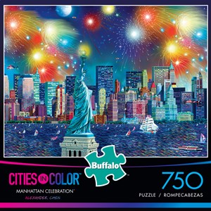 Buffalo Games (17111) - "Manhattan Celebration" - 750 pieces puzzle