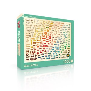 New York Puzzle Co (CO121) - "Barrette Collection" - 1000 pieces puzzle