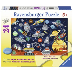 Ravensburger (05352) - "Space Aliens" - 24 pieces puzzle