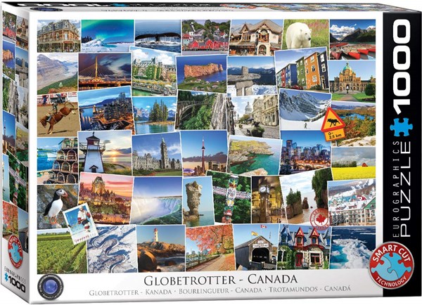 Eurographics (6000-0780) - "Canada" - 1000 pieces puzzle