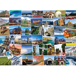 Eurographics (6000-0780) - "Canada" - 1000 pieces puzzle