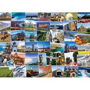 Eurographics (6000-0780) - "Canada" - 1000 pieces puzzle