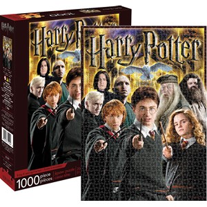 Aquarius (65291) - "Harry Potter Collage" - 1000 pieces puzzle