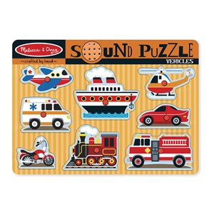 Melissa and Doug (725) - "Vehicles" - 8 pieces puzzle