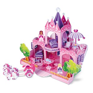 Melissa and Doug (9462) - "Pink Palace" - 100 pieces puzzle