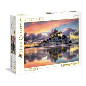 Clementoni (39367) - "Le Magnifique Mont Saint-Michel" - 1000 pieces puzzle