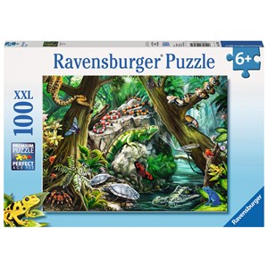 Ravensburger (10703) - "Creepy Crawlies" - 100 pieces puzzle