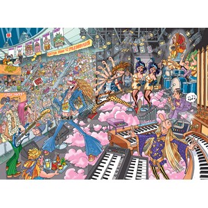 Jumbo (19125) - James Alexander: "Wasgij Destiny #16: Old Time Rockers" - 1000 pieces puzzle