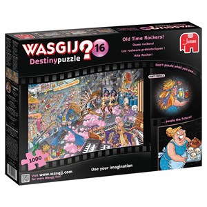 Jumbo (19125) - James Alexander: "Wasgij Destiny #16: Old Time Rockers" - 1000 pieces puzzle