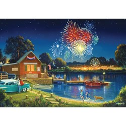 Buffalo Games (3886) - George Kovach: "Spirit of Summer (revised)" - 500 pieces puzzle
