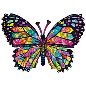 SunsOut (97260) - "Stained Glass Butterfly" - 1000 pieces puzzle