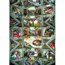 Trefl (65000) - Michelangelo: Sistine Chapel Ceiling, Rome - 6000 pieces  puzzle