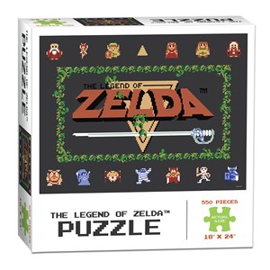 USAopoly (PZ005-462) - "The Legend of Zelda™ Classic" - 550 pieces puzzle