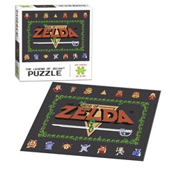 USAopoly (PZ005-462) - "The Legend of Zelda™ Classic" - 550 pieces puzzle