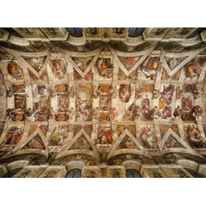 Clementoni (39225) - Michelangelo: "The Sistine Chapel" - 1000 pieces puzzle