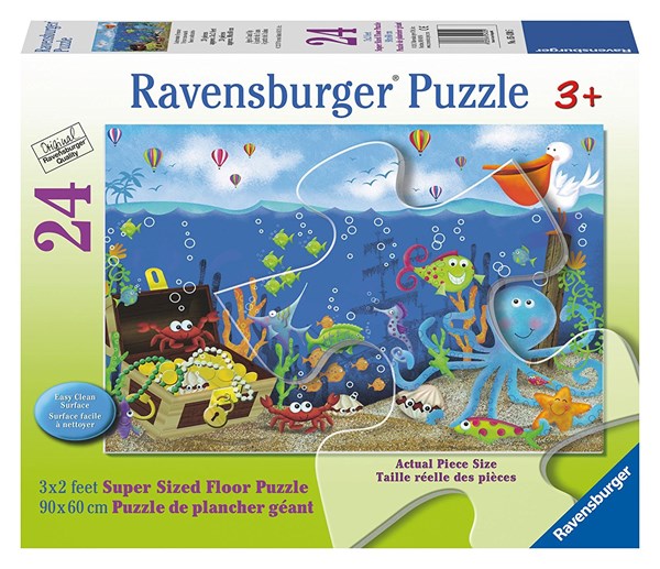 Ravensburger (05430) - "Underwater Treasure" - 24 pieces puzzle