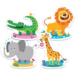 Trefl (360547) - "Safari" - 2 3 4 5 pieces puzzle