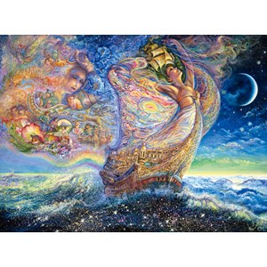Buffalo Games (11728) - Josephine Wall: "Ocean of Dreams (Glitter Edition)" - 1000 pieces puzzle