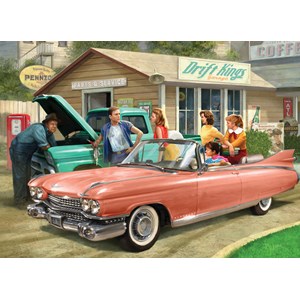 Eurographics (6000-0955) - "The Pink Caddy" - 1000 pieces puzzle