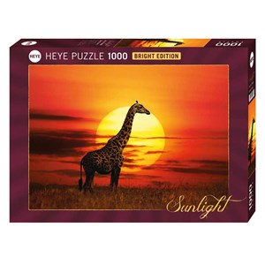 Heye (29688) - "Sunny Giraffe" - 1000 pieces puzzle