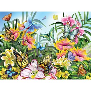 SunsOut (34928) - Lori Schory: "Garden Colors" - 1000 pieces puzzle