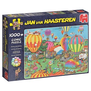 Jumbo (19052) - Jan van Haasteren: "The Balloon Festival" - 1000 pieces puzzle