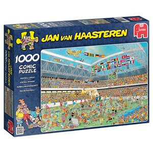 Jumbo (17459) - Jan van Haasteren: "Football Crazy!" - 1000 pieces puzzle