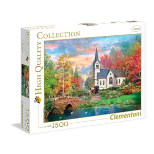 Clementoni (31675) - Dominic Davison: "Colorful Autumn" - 1500 pieces puzzle