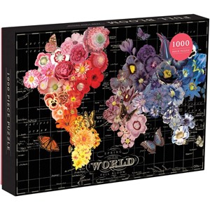 Chronicle Books / Galison (9780735351202) - Wendy Gold: "Full Bloom" - 1000 pieces puzzle