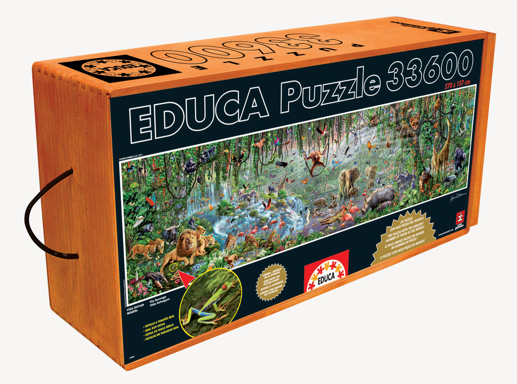 Educa 16066 Adrian Chesterman Wildlife 33600 pieces puzzle