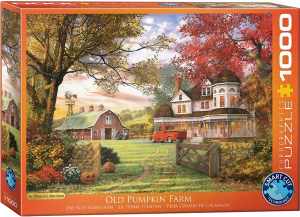 Eurographics (6000-0694) - Dominic Davison: "Old Pumpkin Farm" - 1000 pieces puzzle