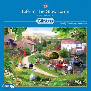 Gibsons (G6150) - "Life in the Slow Lane" - 1000 pieces puzzle