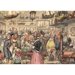 Jumbo (17094) - Anton Pieck: "The Fair" - 1000 pieces puzzle