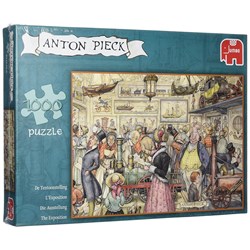 Jumbo (17094) - Anton Pieck: "The Fair" - 1000 pieces puzzle