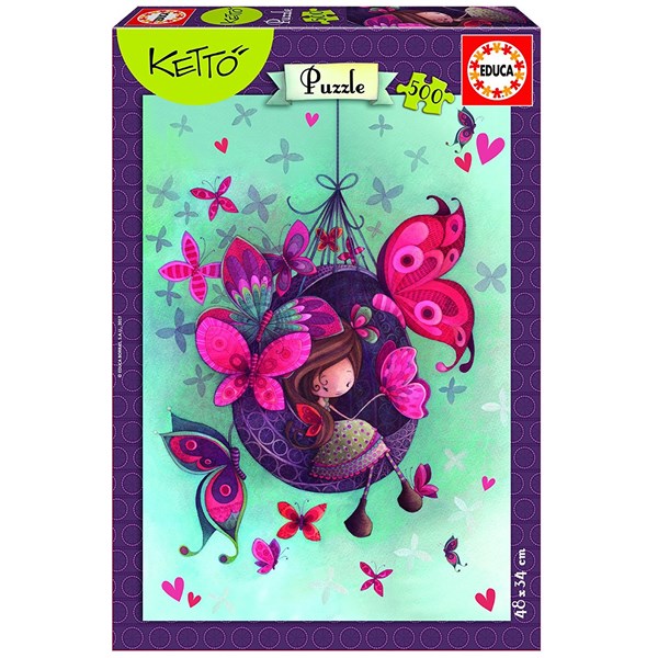 Educa (17092) - Julie St-Onge Drouin: "Fannie" - 500 pieces puzzle