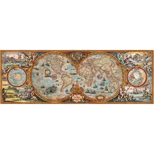 Heye (29615) - Rajko Zigic: "Hemisphere Map" - 6000 pieces puzzle