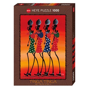 Heye (29783) - "Porters" - 1000 pieces puzzle