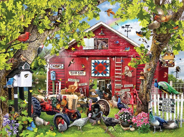 SunsOut (34995) - Lori Schory: "Pretty Boys" - 1000 pieces puzzle