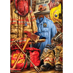 MasterPieces (71511) - Dona Gelsinger: "Fire and Rescue" - 1000 pieces puzzle