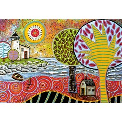 Educa (17115) - Karla Gerard: "Lighthouse 1" - 1000 pieces puzzle