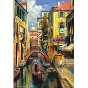 Anatolian (3543) - Haixia Liu: "Sunday in Venice" - 500 pieces puzzle