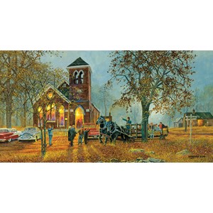 SunsOut (60272) - Dave Barnhouse: "Old Fashioned Hayride" - 1000 pieces puzzle